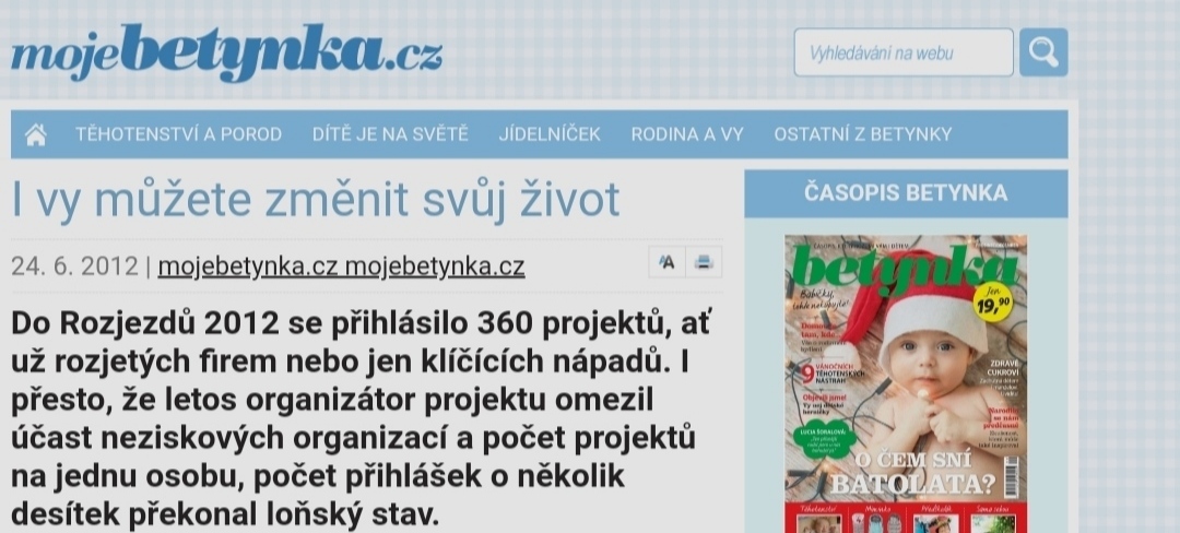 ČASOPIS BETYNKA