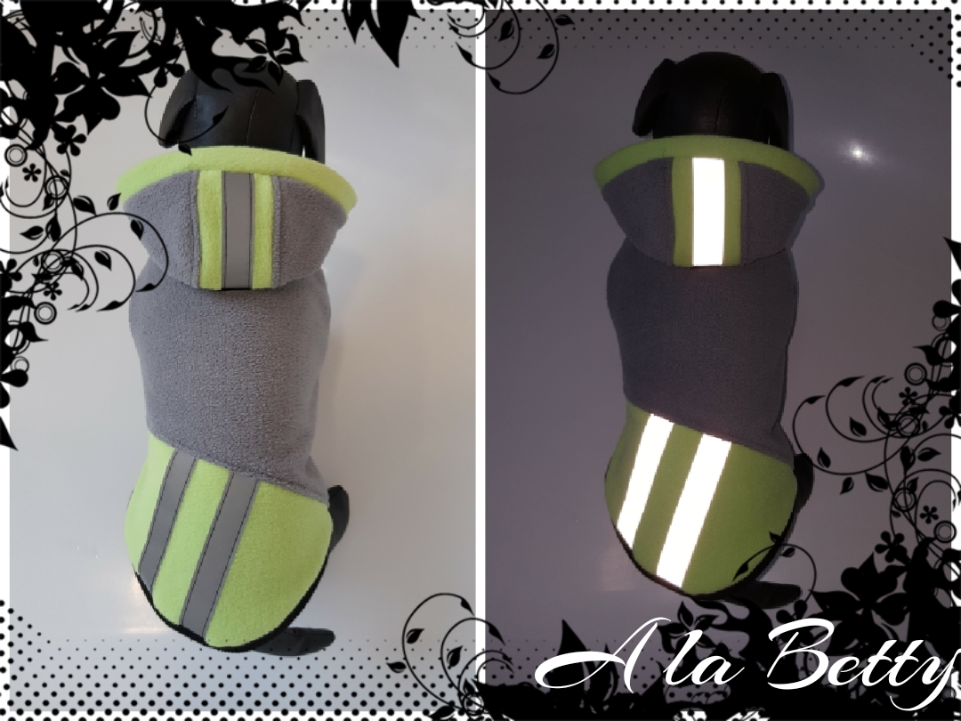 REFLEXNÍ MIKINA NA ZAPÍNÁNÍ